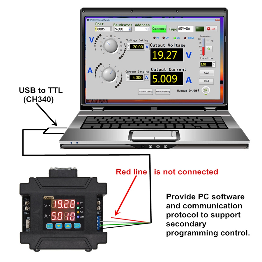 DPM8650 485RF DPM8650 60V 50A  - огляд і ціна Charge Controller Solar