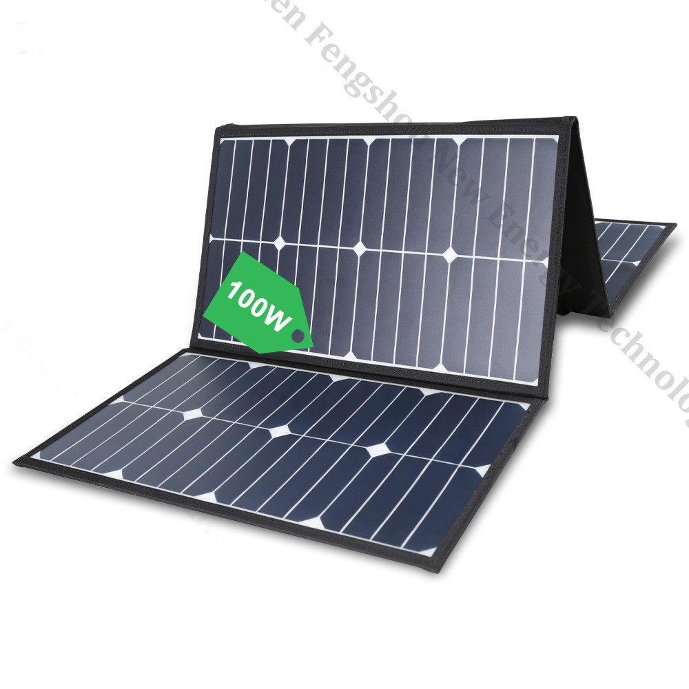 Portable 100 Watt Folding Sola - огляд і ціна Solar Panel