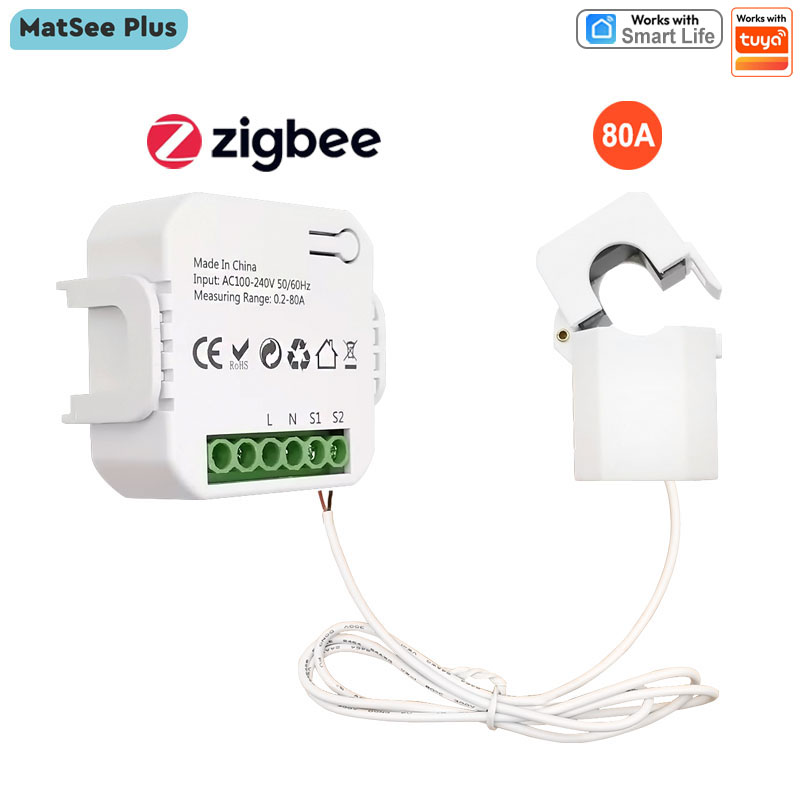 Smart Life ZigBee Clamp Power  - огляд і ціна Energy Monitor Meter