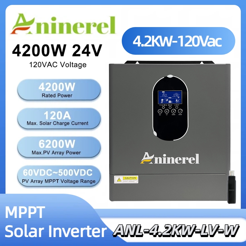 Aninerel 4.2KW 24V NEW 110-120 - огляд і ціна Charge Controller Solar