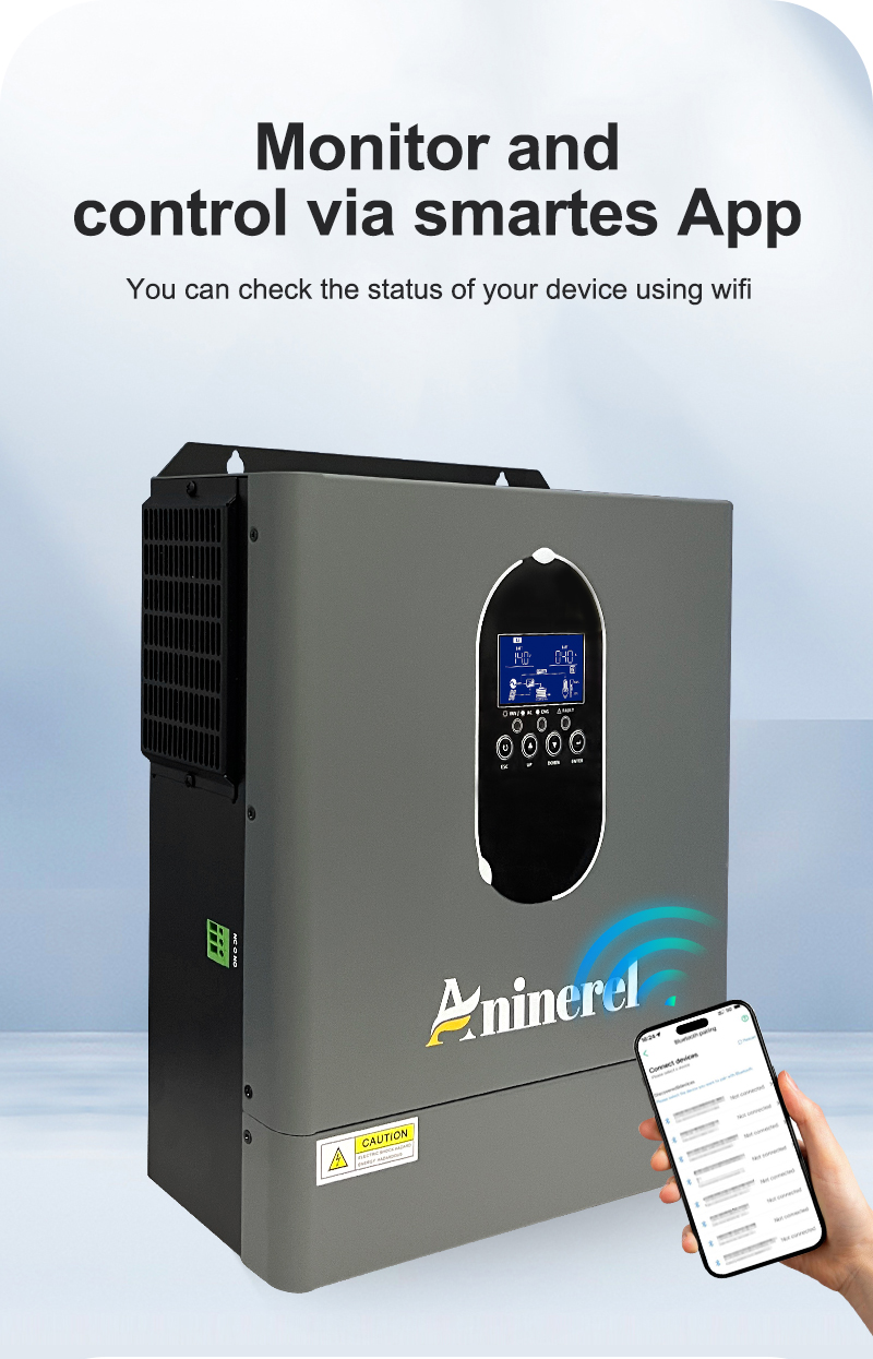 Aninerel 4.2KW 24V NEW 110-120 - огляд і ціна Charge Controller Solar