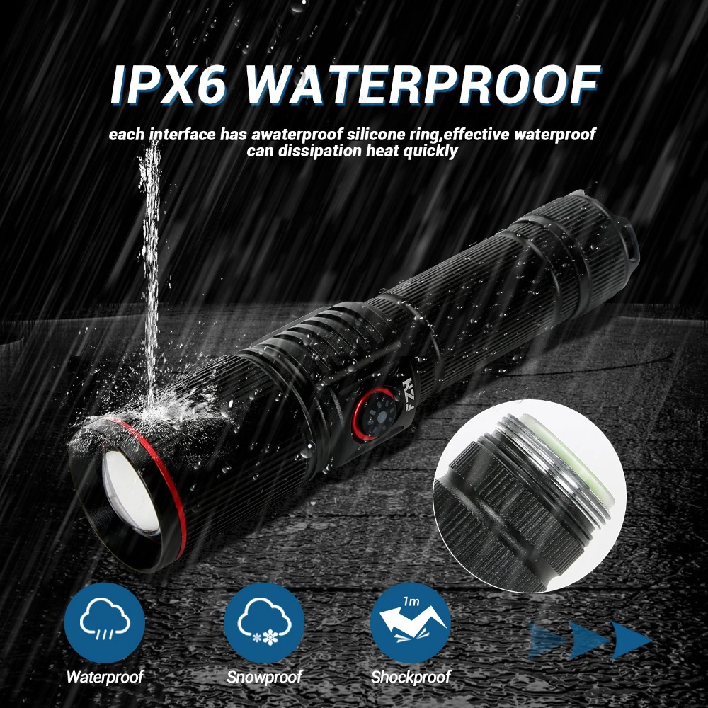 Powerful LED Flashlight Type C - огляд і ціна Energy Monitor Meter