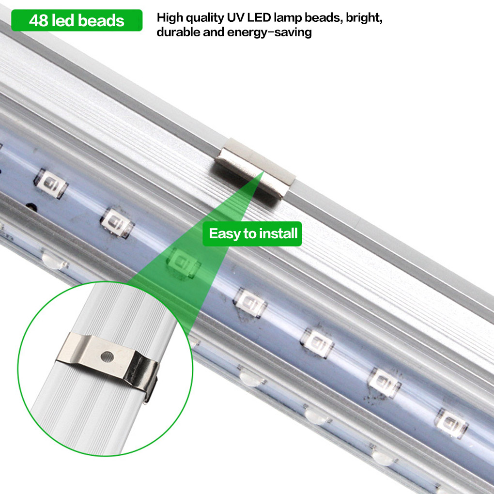 10W UV LED Bar Light Club Nigh - огляд і ціна Solar Lamp