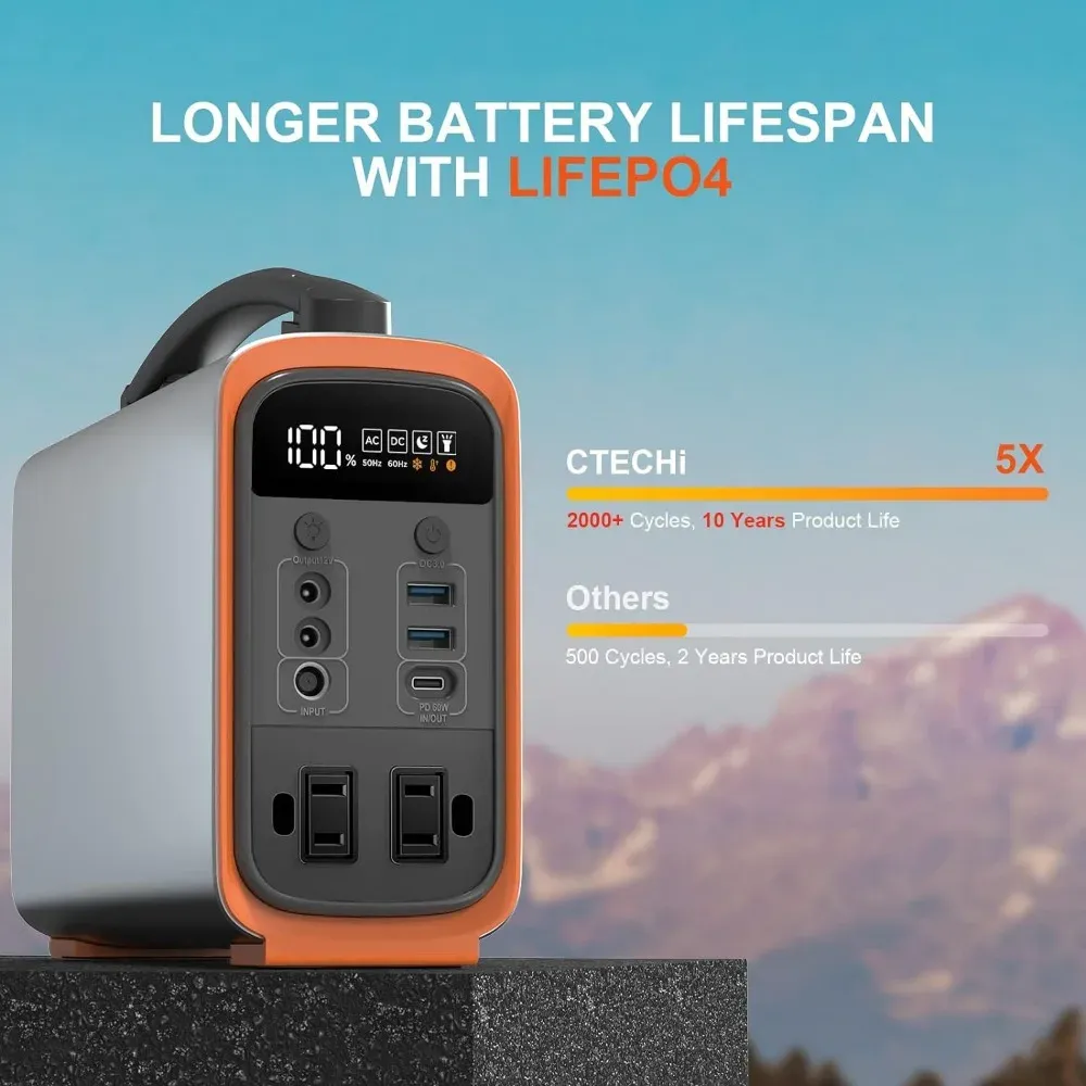 320Wh Lifepo4 Portable Power S - огляд і ціна Solar Generator